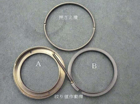 絞り値作動環