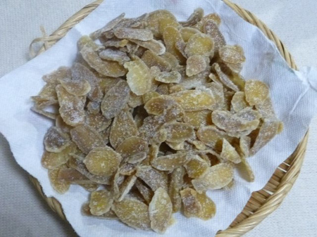 新生姜砂糖煮