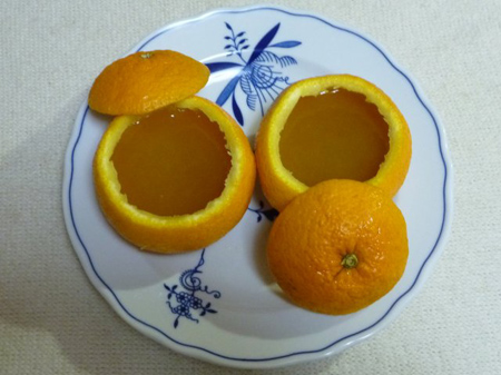 夏蜜柑ピール作り