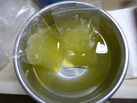 豚肉の塩釜焼