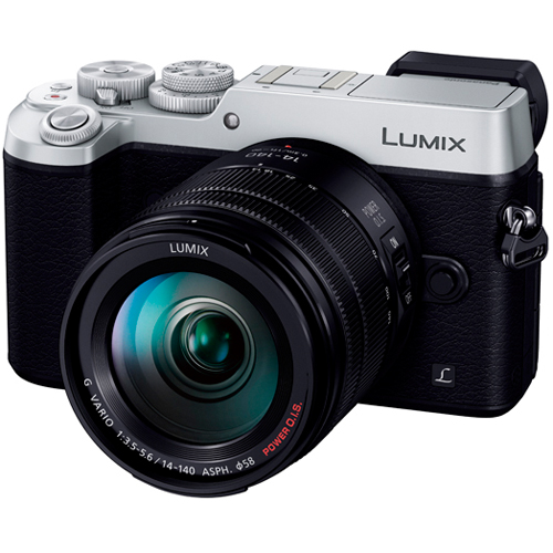 製品写真：パナソニック LUMIX DMC-GX8H-S レンズキット シルバー