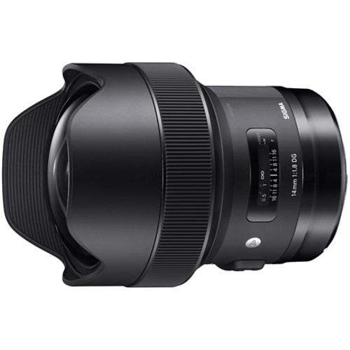 製品写真：シグマ 14mm F1.8 DG HSM Art キヤノン用